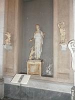 D03-017- Vatican Museum- Doggie and Woman.JPG